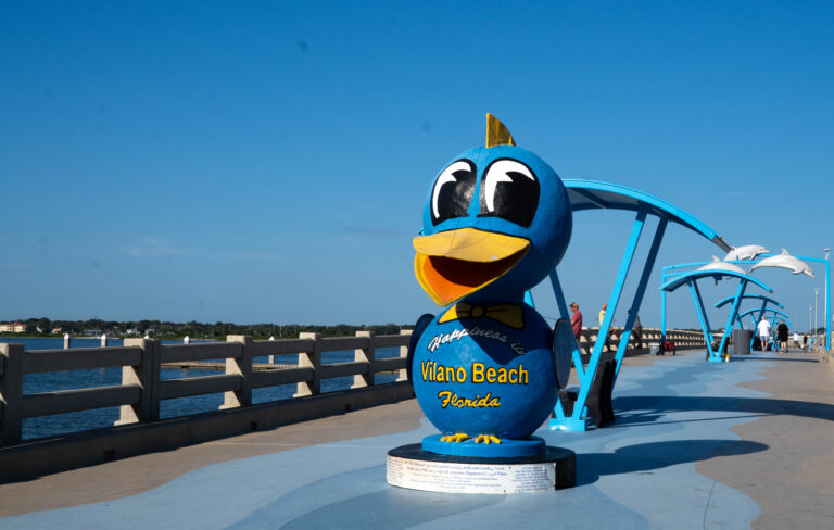 Bluebird on Vilano Beach Pier