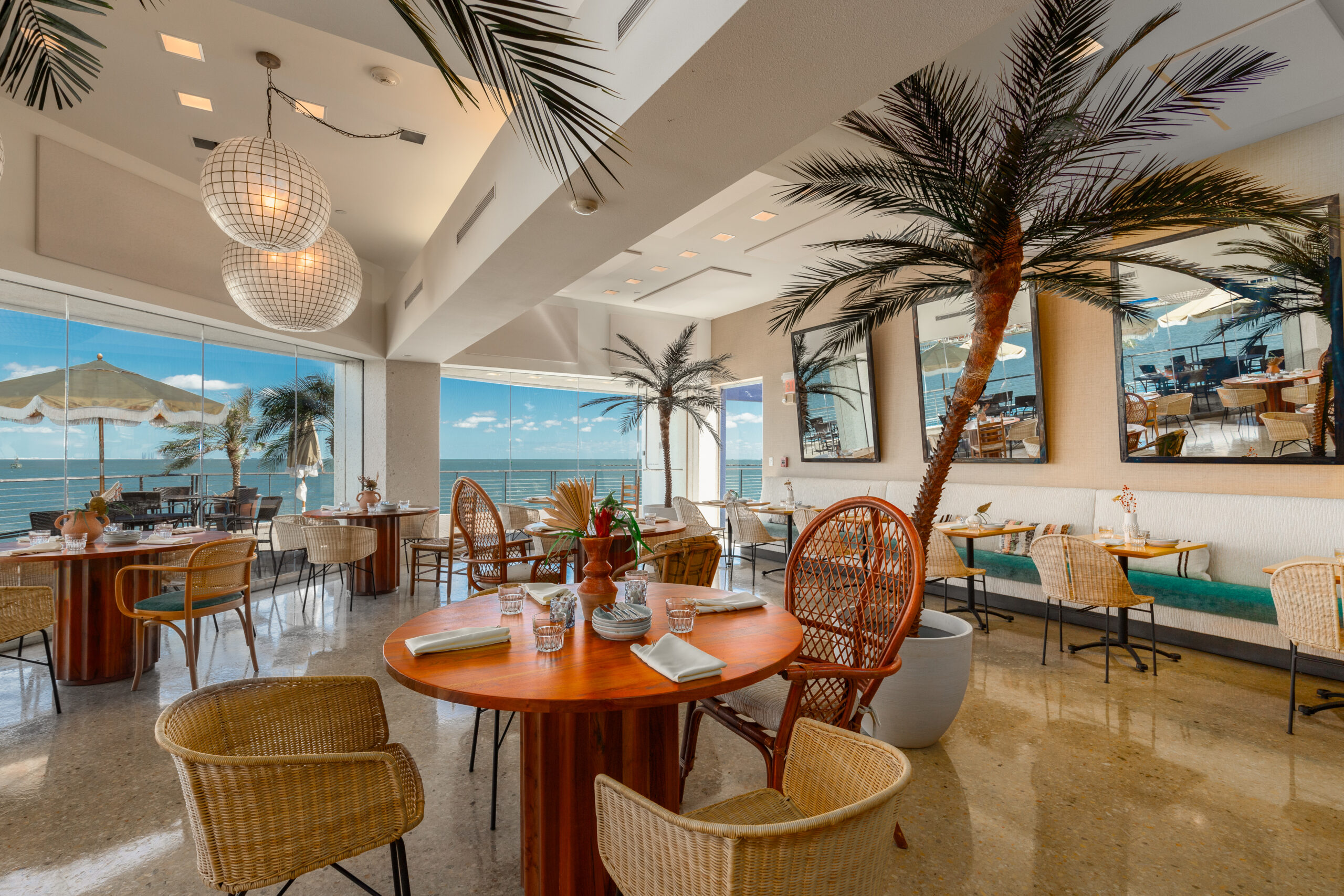 interior of Elizabeth’s at the Art Museum