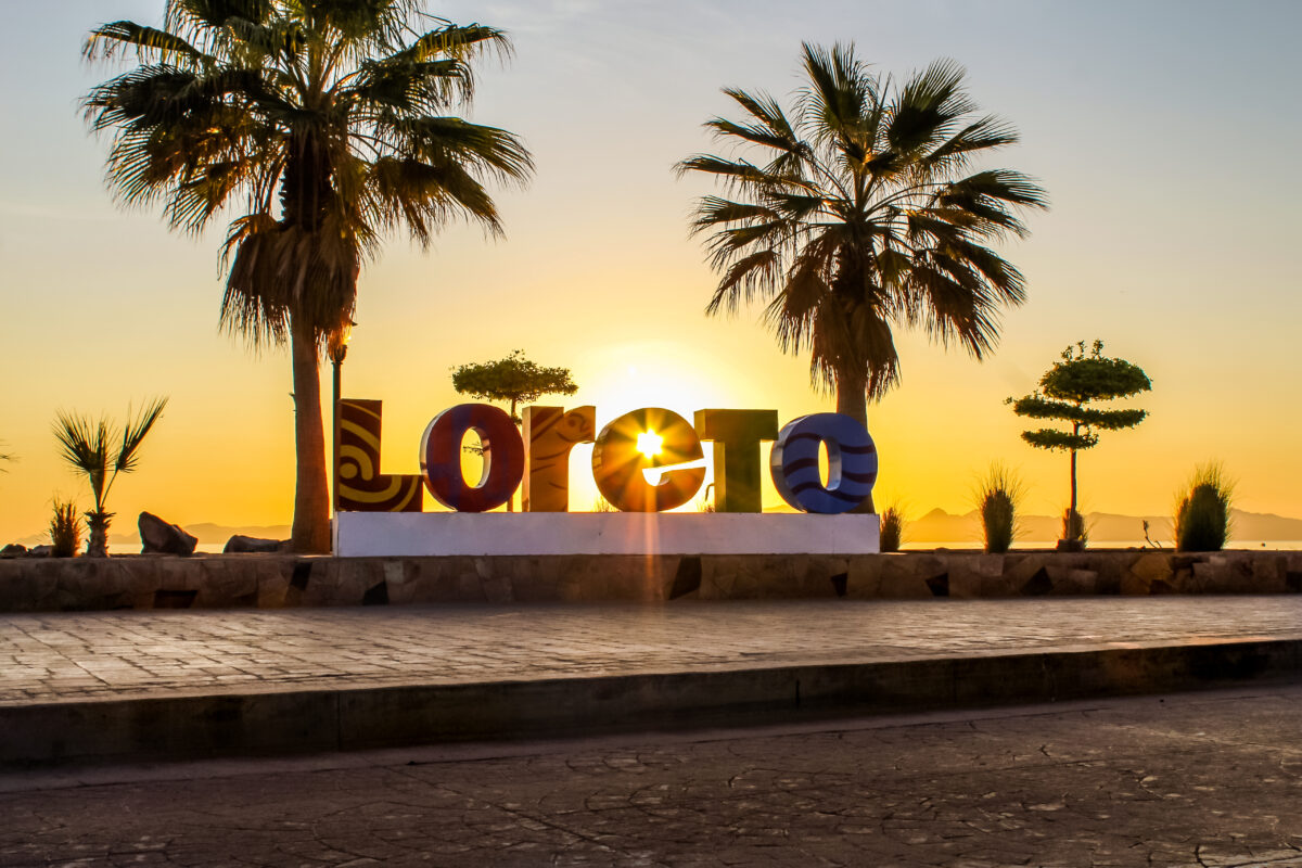 Malecon Sign Loreto