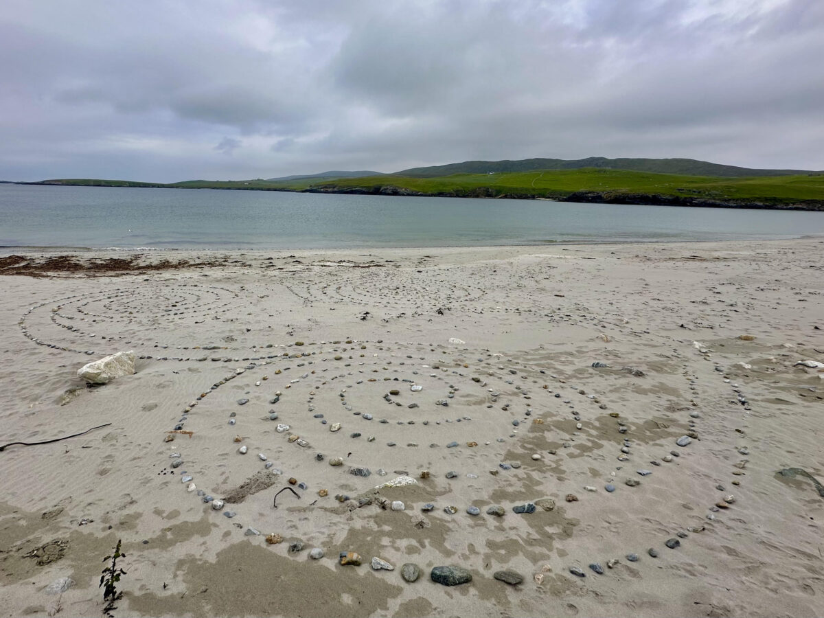 Sandwick Beach Unst Shetlands