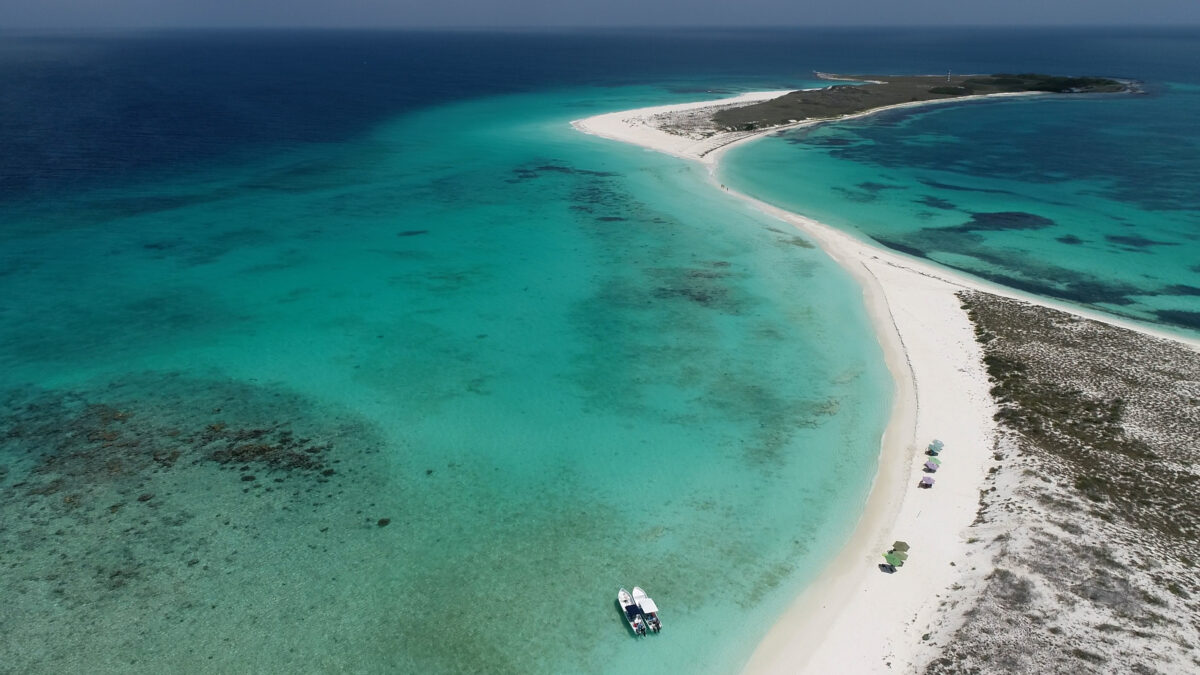 Los Roques caribbean island Venezuela