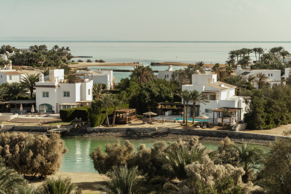 El Gouna resort on the Egyptian Red Sea coast