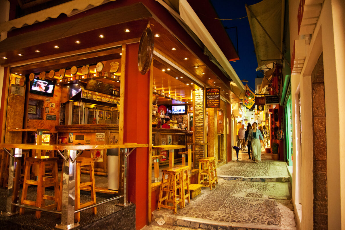 Santorini nightlife
