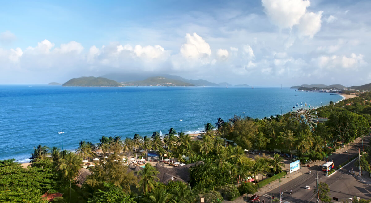 Beach in Nha Trang, Vietnam