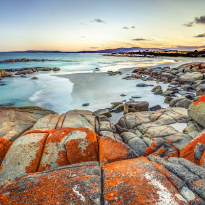 The Australian Beach With Fiery Orange Boulders That Just Made the World’s Best List