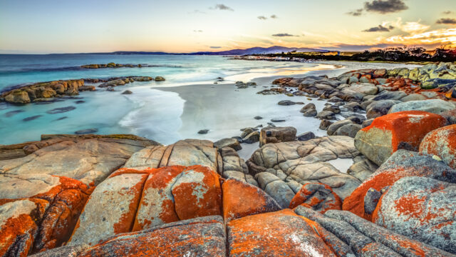 The Australian Beach With Fiery Orange Boulders That Just Made the World’s Best List