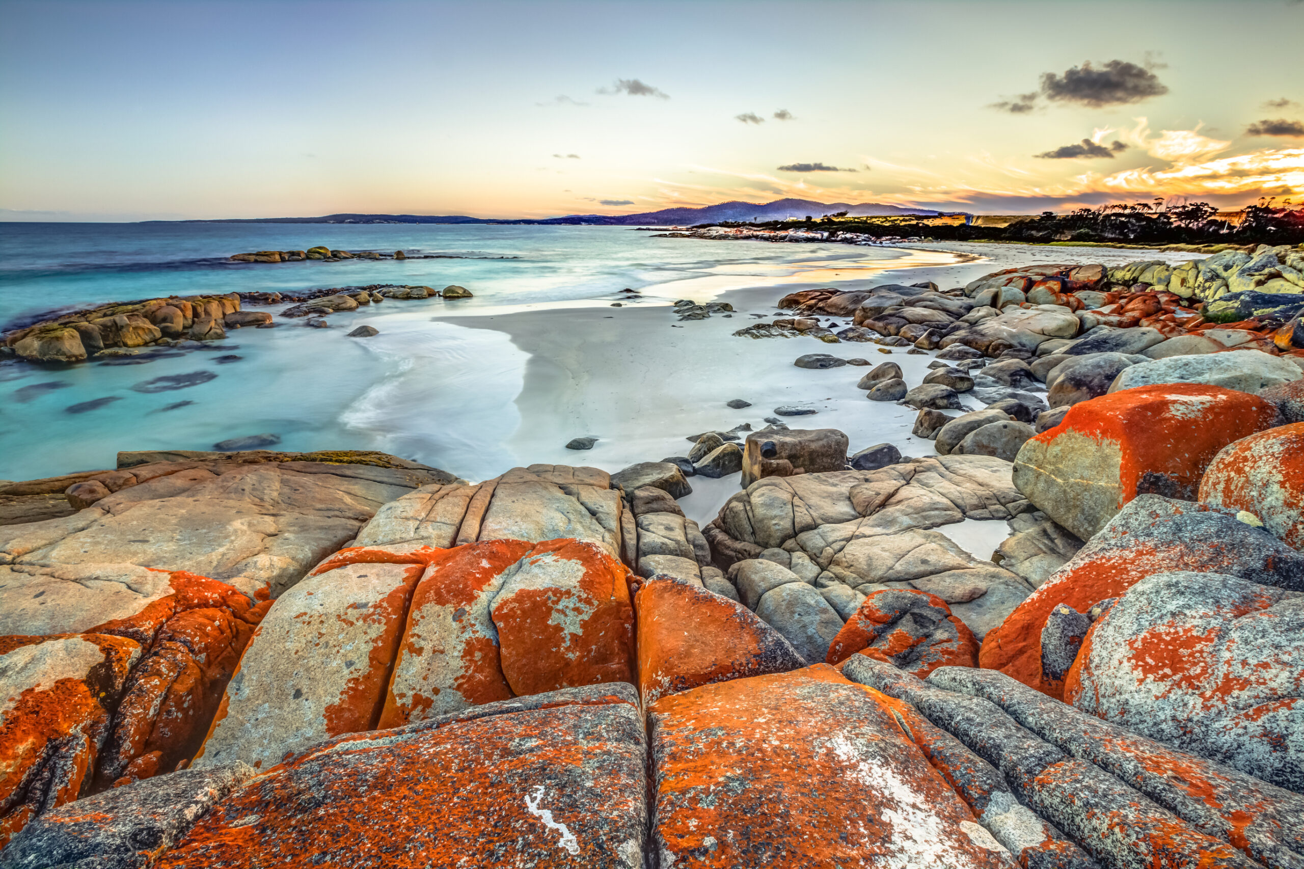 The Australian Beach With Fiery Orange Boulders That Just Made the World’s Best List