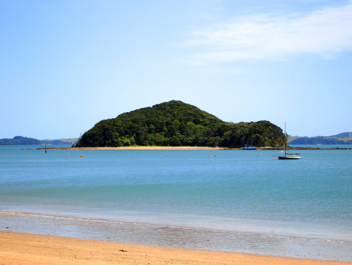 Paihia Beach, Bay of Islands, New Zealand