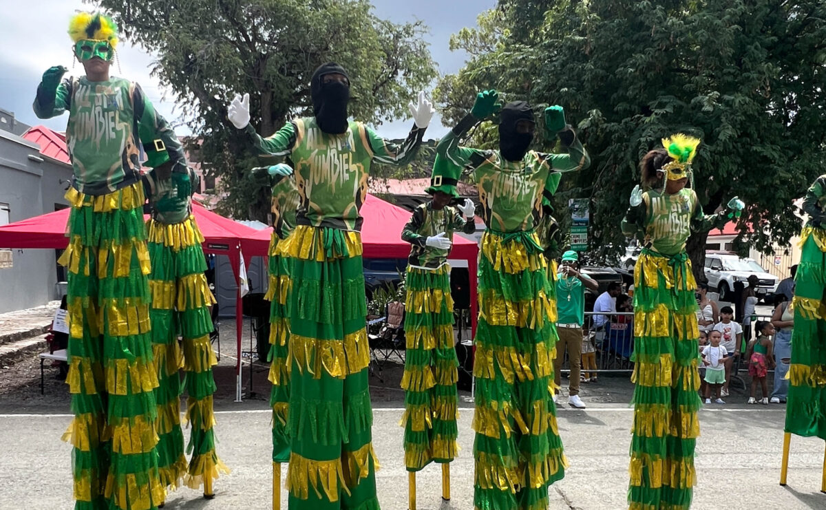 Jumbies, St Patricks Day, St Croix, USVI