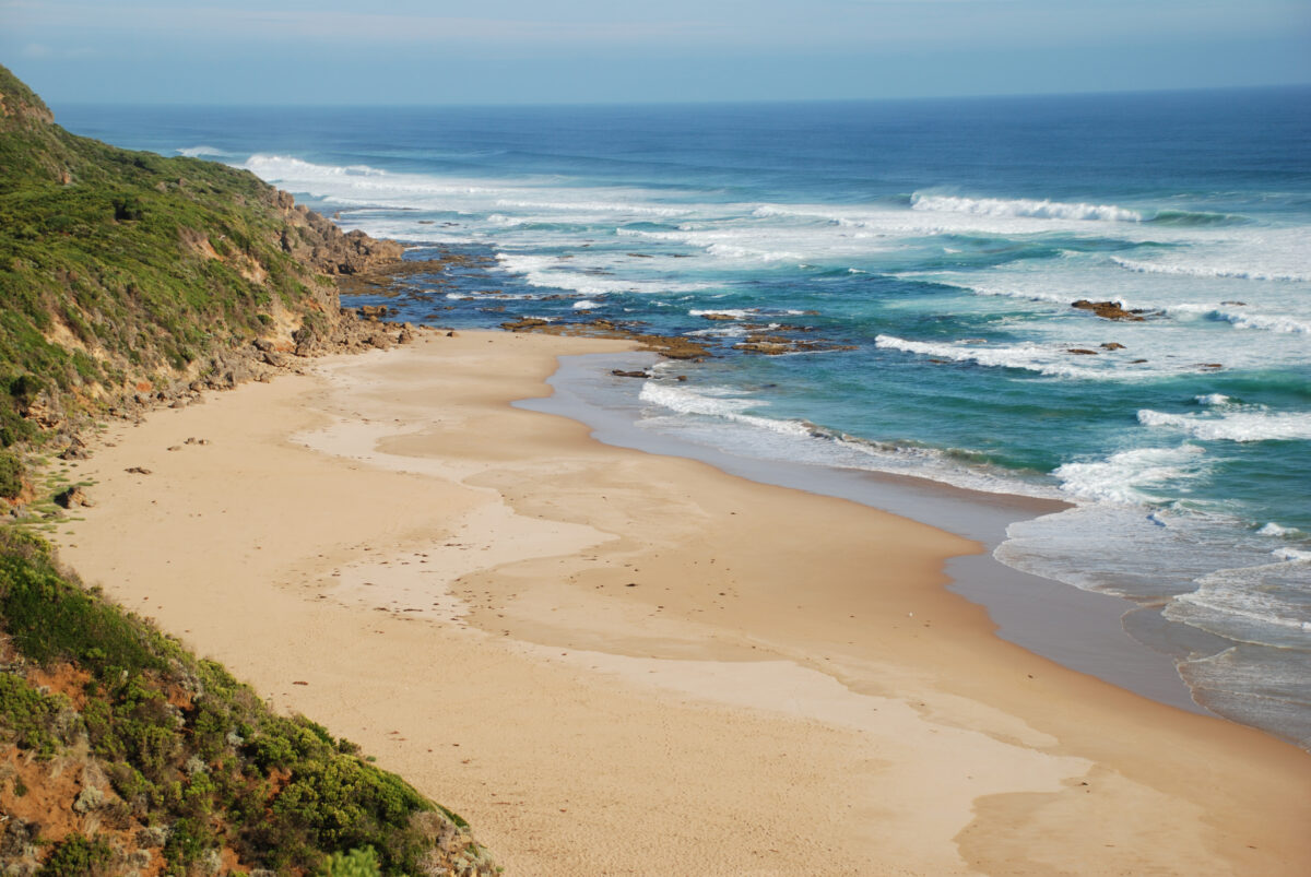 Great Otway National Park along the Great Ocean Road, Australia.