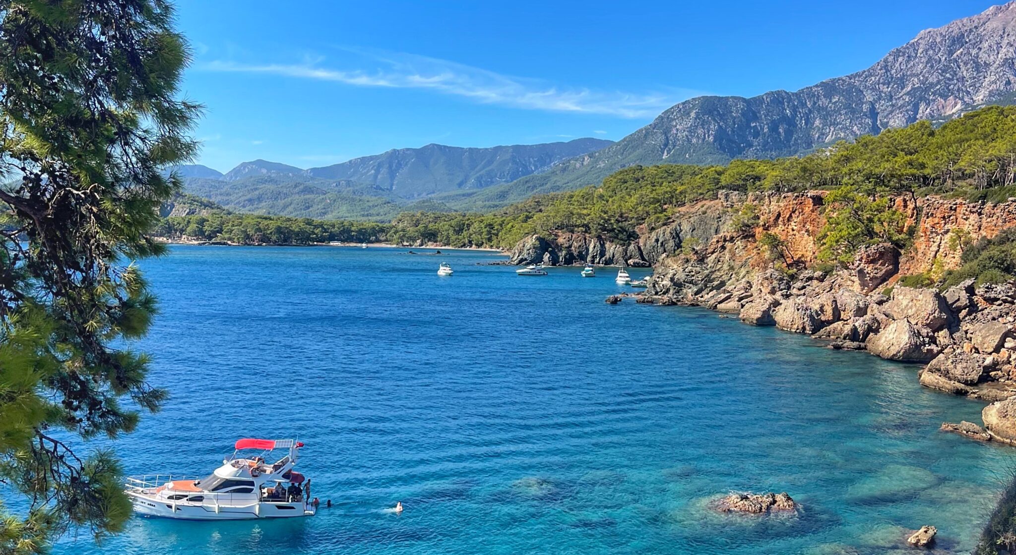 This Unique Beach in Türkiye Lets You Swim Among Ancient Ruins
