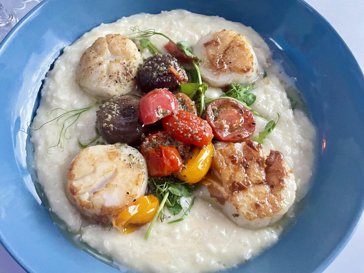 Lahaina Maui seafood dish at Mala Ocean Tavern