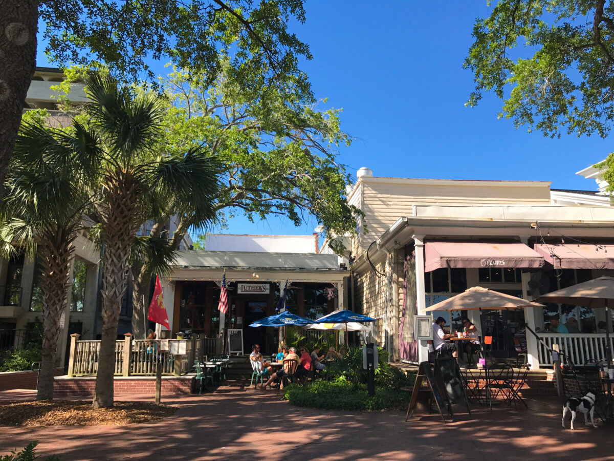 Luther`s and Plum`s, Beaufort, SC. Luther`s and Plum`s located on Bay Street in Beaufort, South Carolina