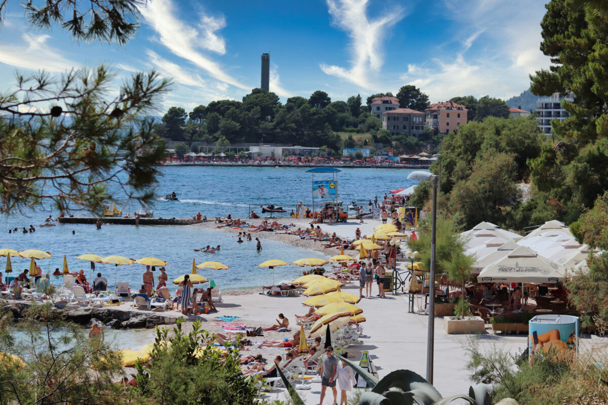 Bacvice beach Split Croatia