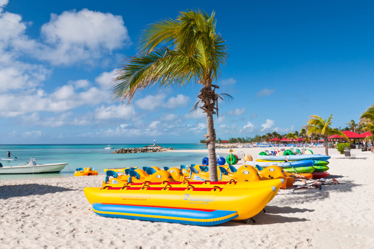 water sports at Eleuthera, Bahamas