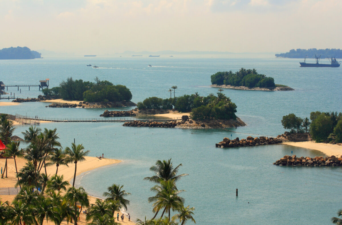 Sentosa Beach, Singapore
