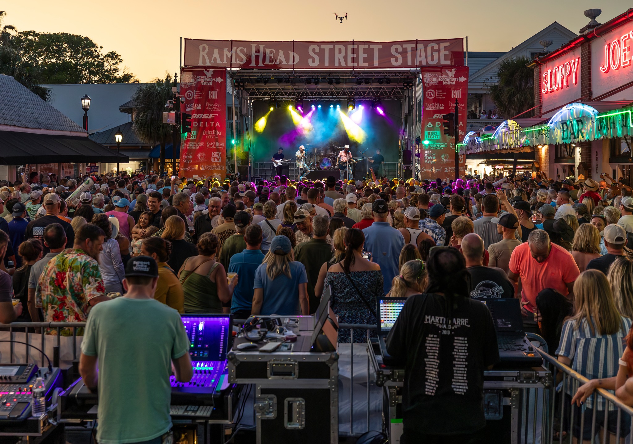 concert at Key West Songwriters Festival