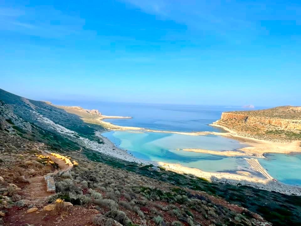 Balos Lagoon near Kalyviani