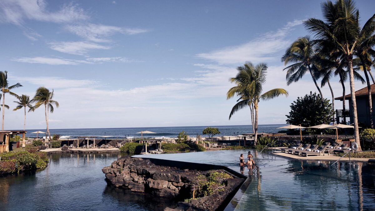 pool at Four Seasons Resort Hualalai