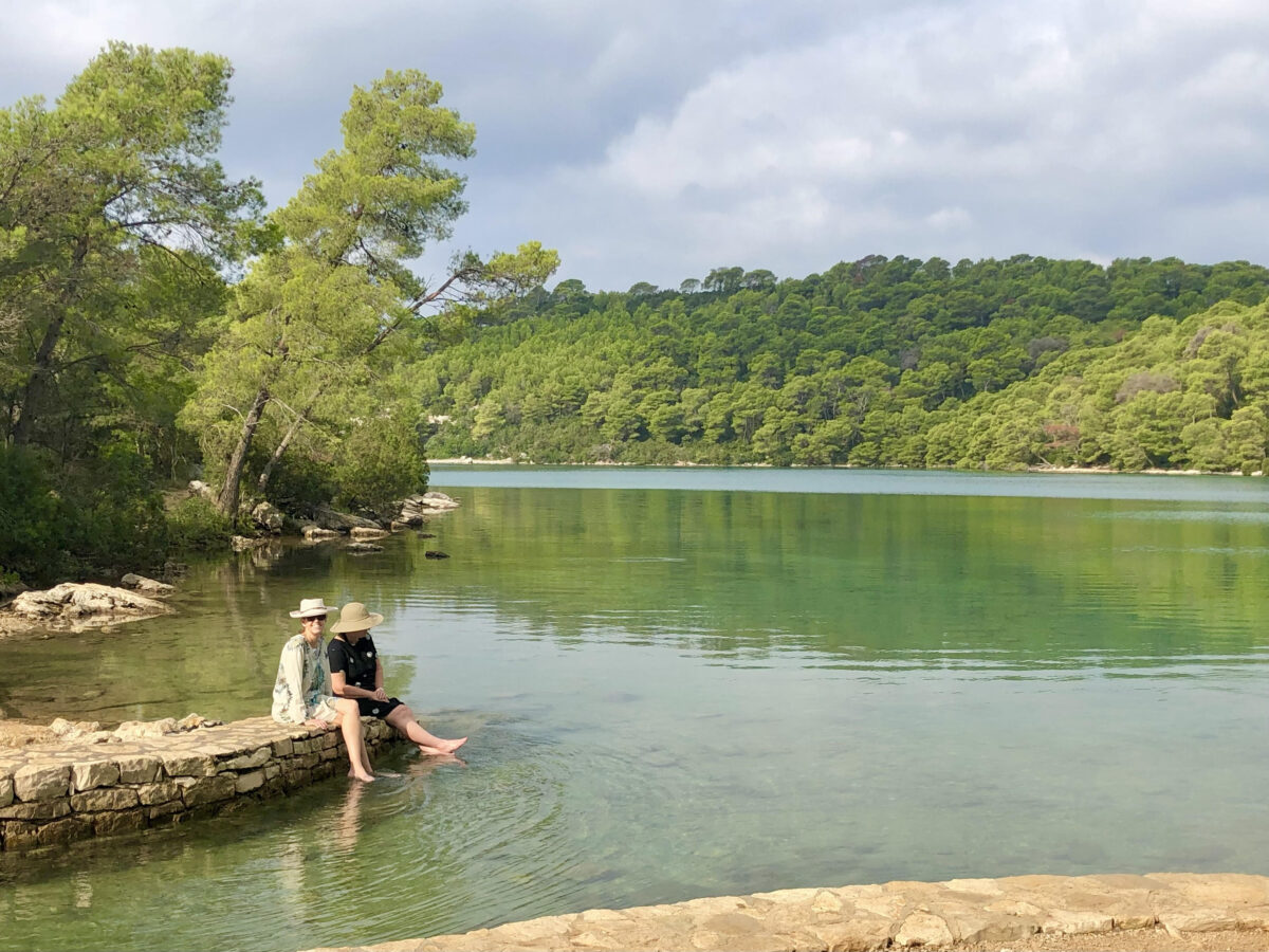 Mljet National Park lake