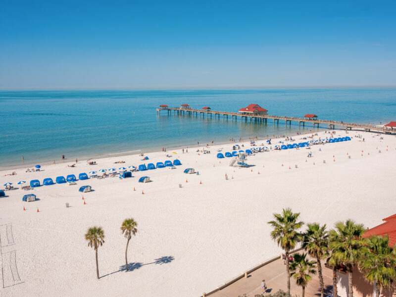 beach at Wyndham Grand Clearwater Beach