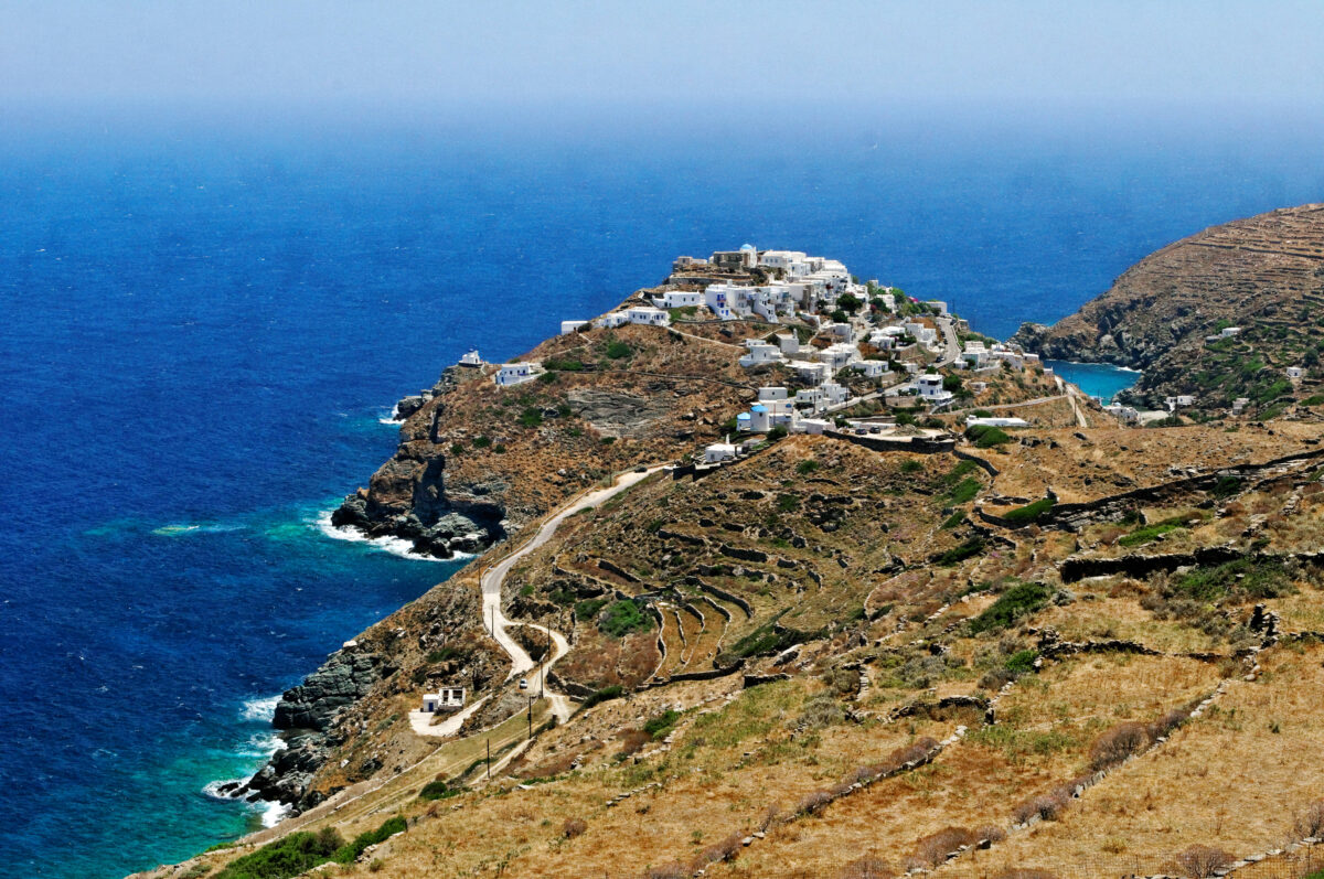 Apollonia region of Sifnos Island, Greece
