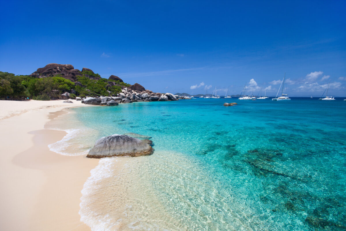 Spring bay at Virgin Gorda, BVI