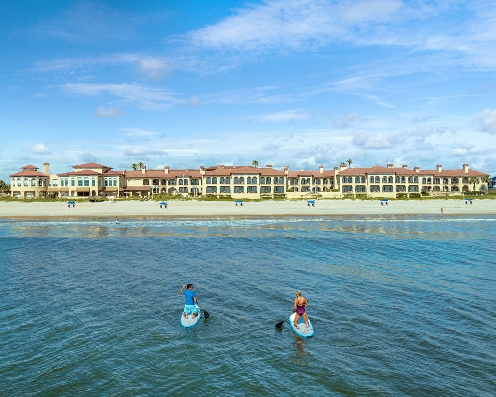 paddleboarding at Ponte Vedra Inn and Club