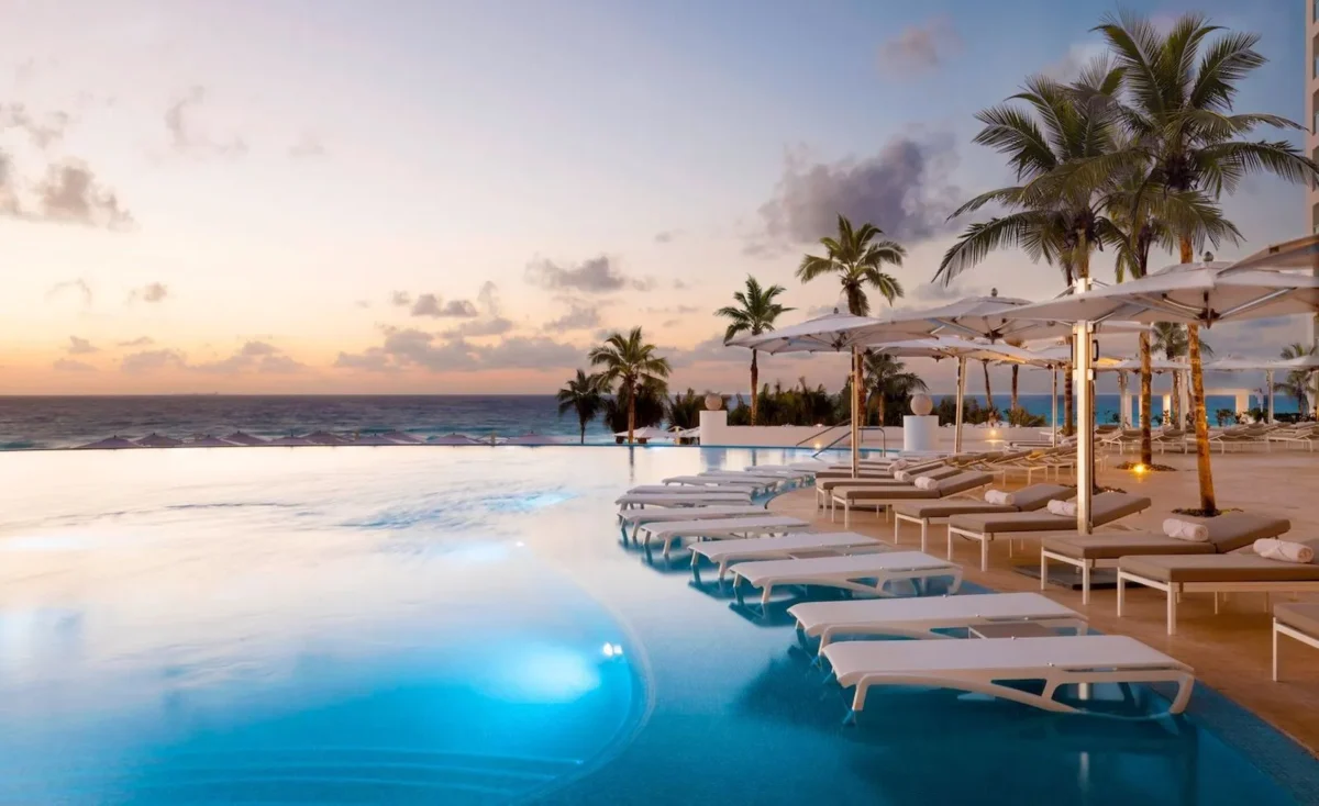 pool le blanc spa resort cancun