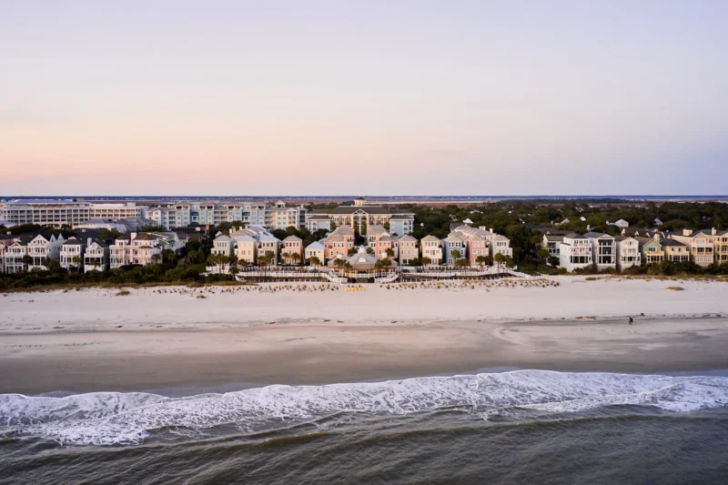 aerial of Isle of Palms