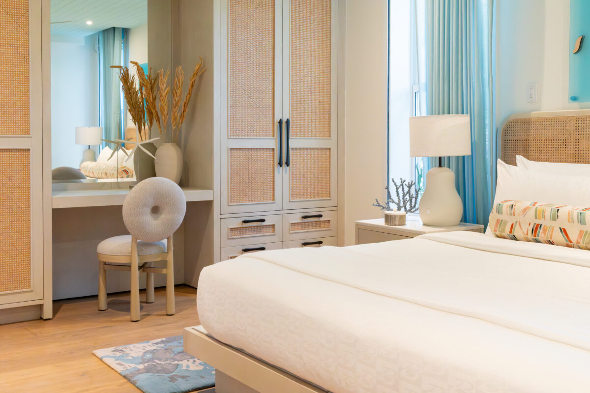 Beaches Turks and Caicos Treasure Village Guest Room Interior - credit Bronwyn Knight for Beaches Resorts