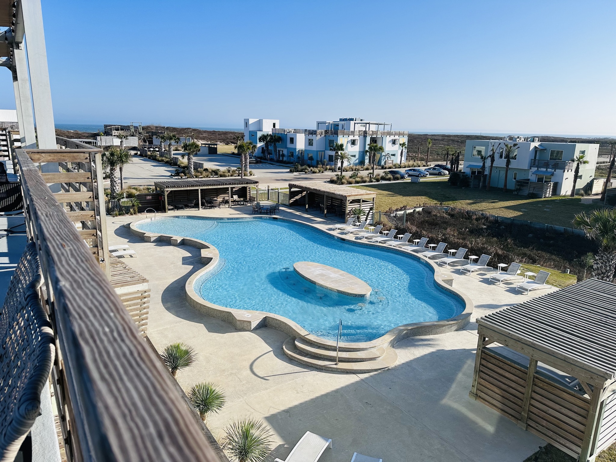 outdoor pool at Lively Beach