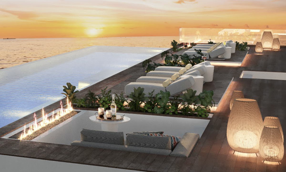 rooftop pool at ONE _ GT