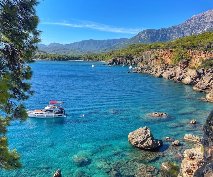 Hiking Lycian Way near Phaselis