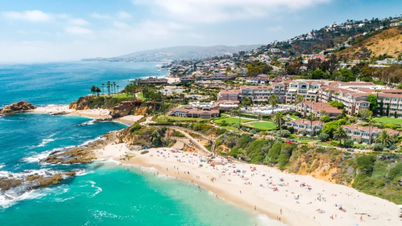 aerial at Montage Laguna Beach Resort