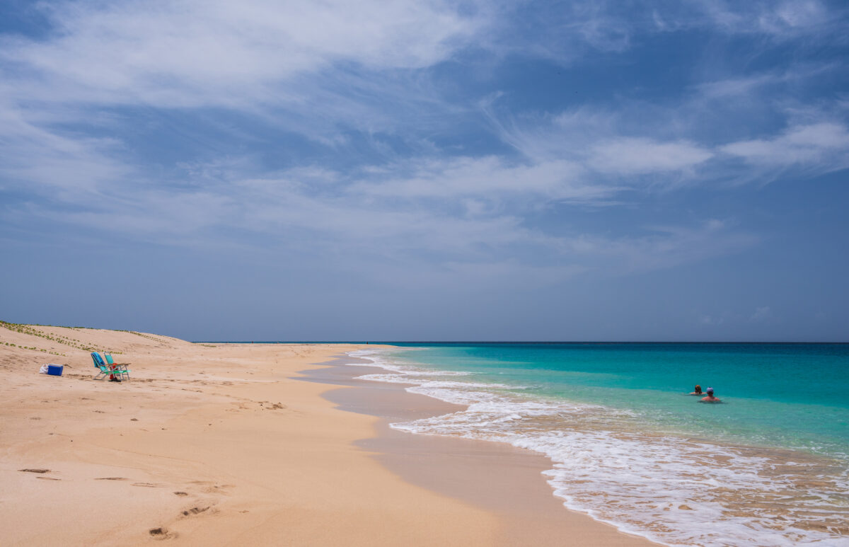 Sandy Point Beach - St. Croix USVI. St. Croix, US Virgin Islands