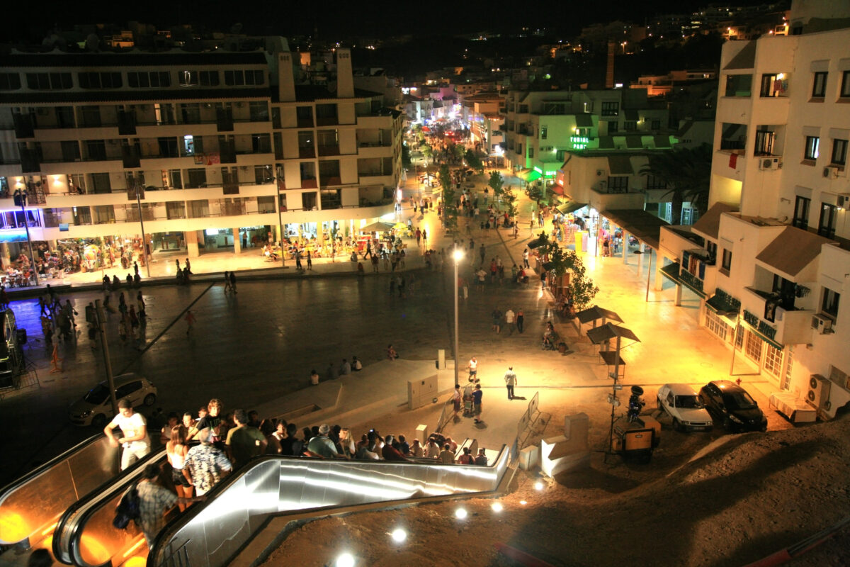 Nightlife in Albufeira Portugal