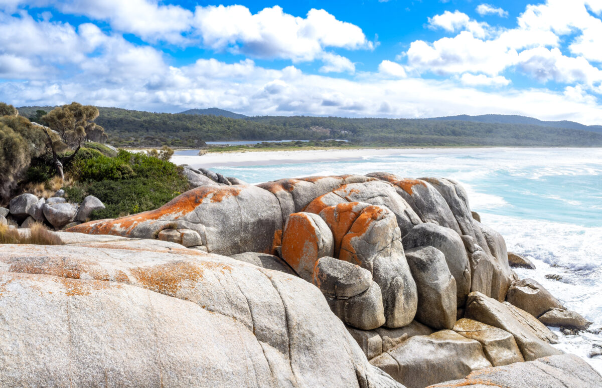 Bay of fires conservation area in Tasmania, Australia