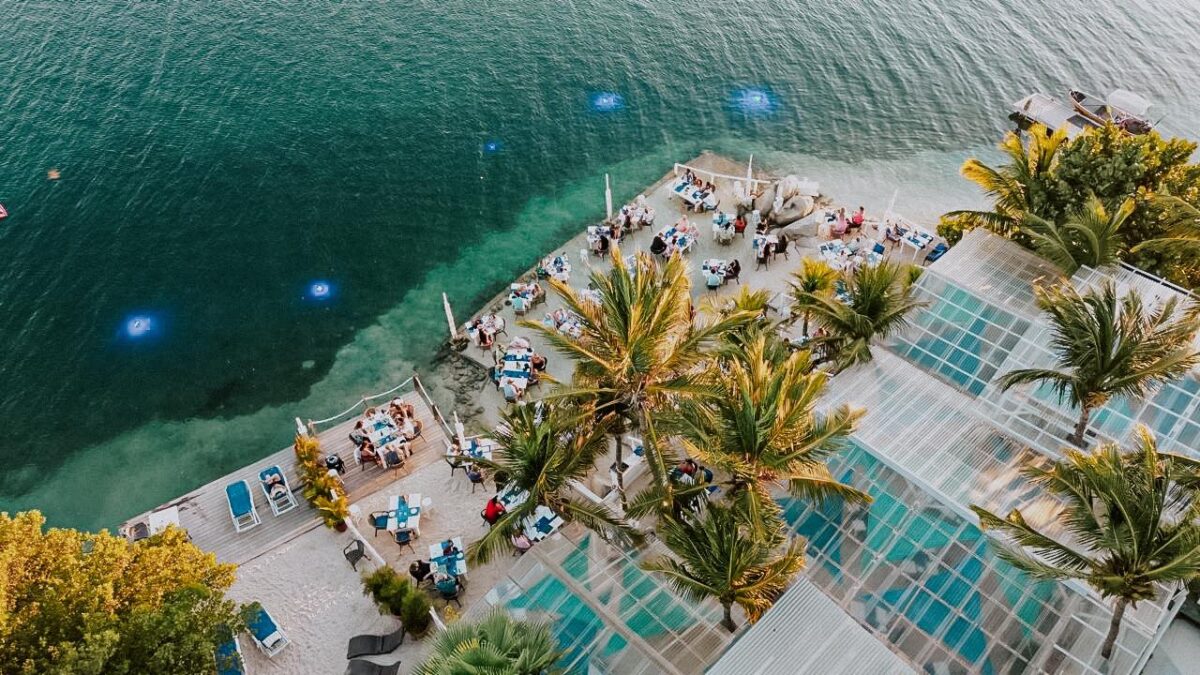 aerial of Flying Fishbone