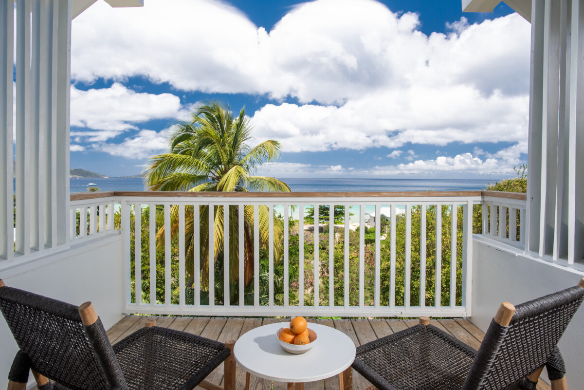 balcony view of Long Bay Beach Resort, Tortola
