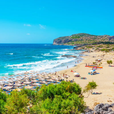 This Greek Island Has Pink Sand Beaches and One of the World’s Best Food Scenes