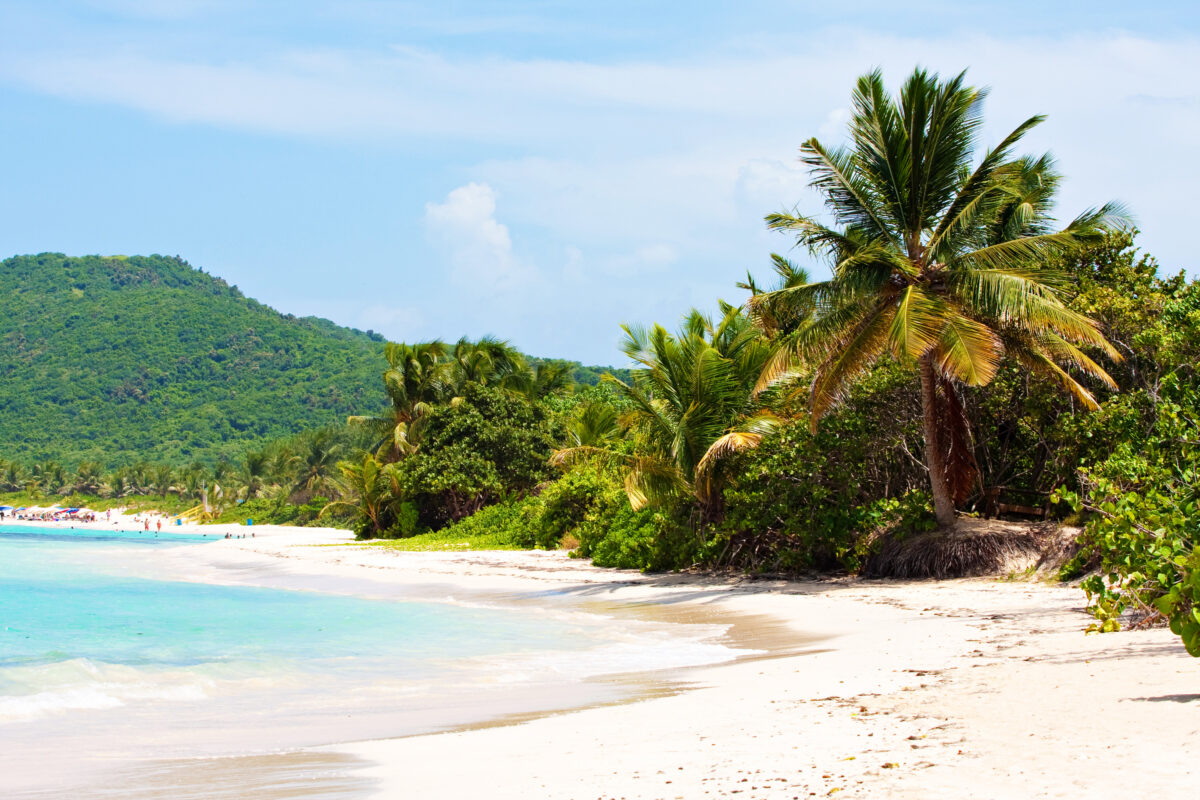 Flamenco Beach, Puerto Rico, USA