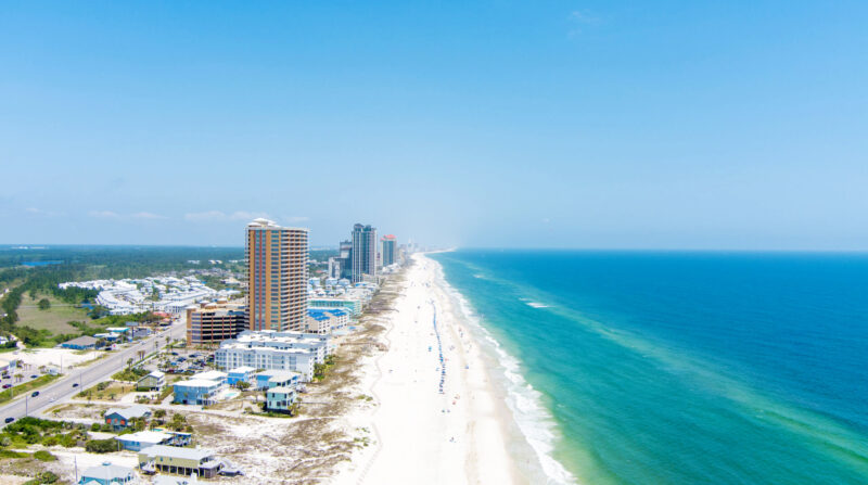 Gulf Shores Public Beach, Alabama, USA