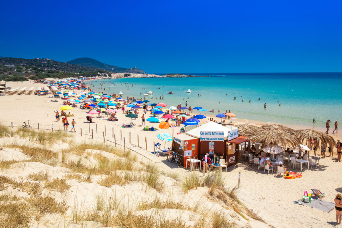 Spiaggia Su Giudeu, Sardinia, Italy