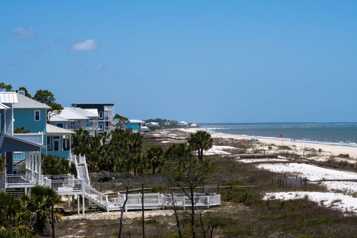 Vacation homes alongside the beach_Port St. Joe_Florida_Brandy Jo Hastings_