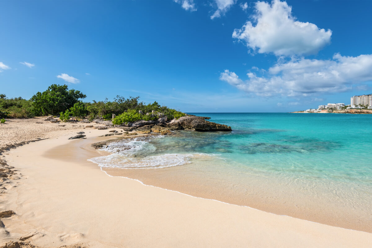 Mullet Bay Beach