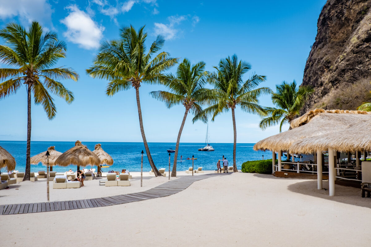 Sugar beach Saint Lucia