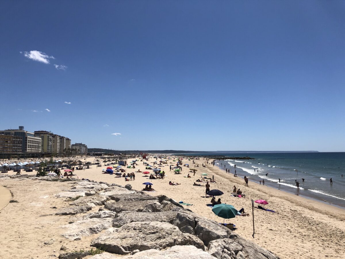 Costa da Caparica in Portugal