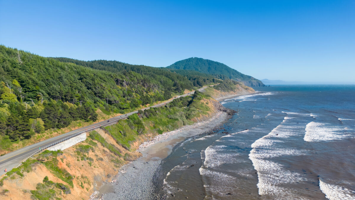 The Oregon Pacific Coast Scenic Byway