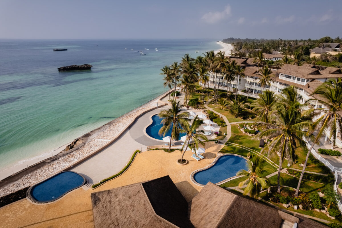 Hemingways Watamu Aerial view